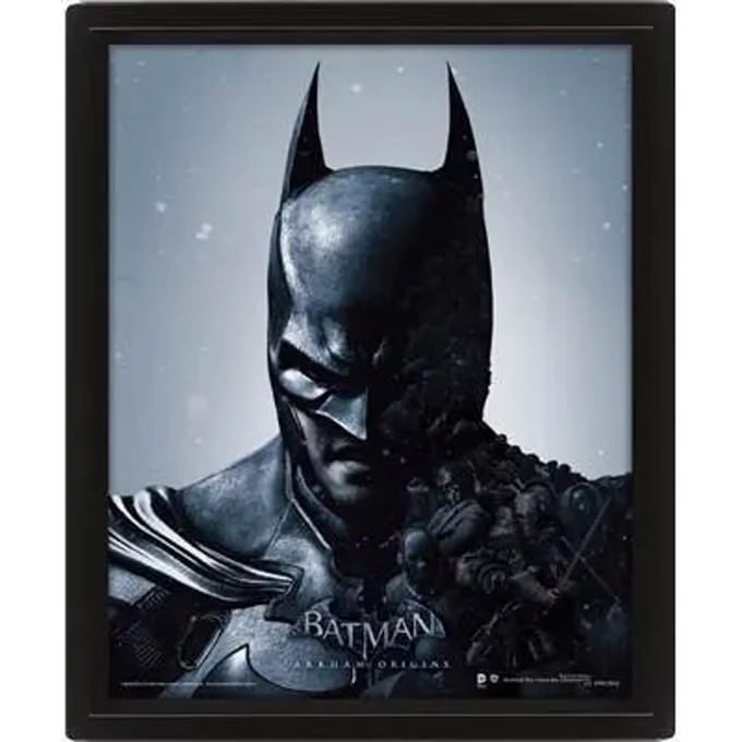Merchandising BATMAN - 3D Lenticular Poster 26X20 - Batman/Joker Arkham Origins