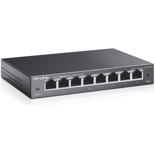 TP-LINK TL-SG108E TL-SG108E Netwerk switch 8 poorten 1 GBit/s