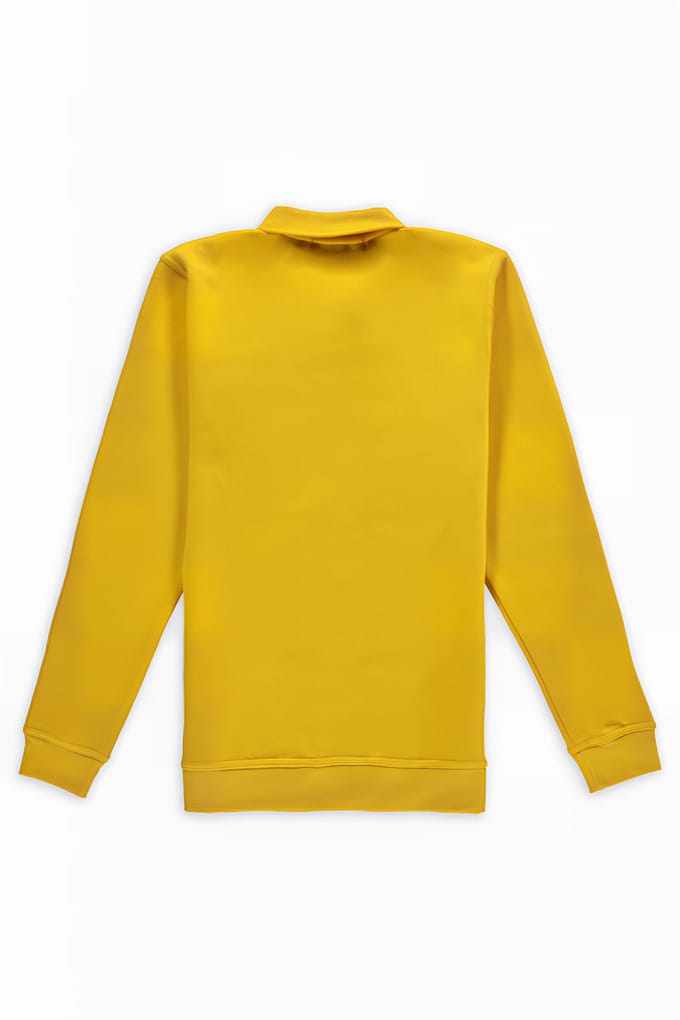 Aspact Premium Polo Sweater Bumblebee Maat: M | Sweaters Outlet | Unisex | Geel