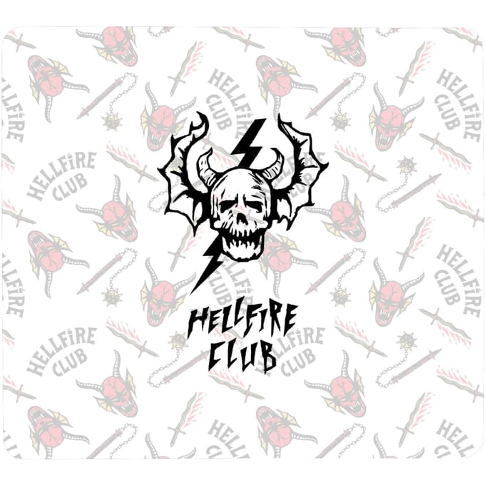 Stranger Things Hellfire Club Logo Gaming Mouse Mat - Small