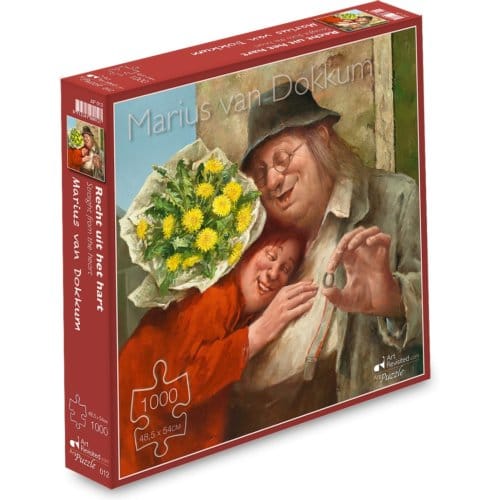 Marius Van Dokkum-Recht Uit Het Hart Puzzel 1000 Stukjes