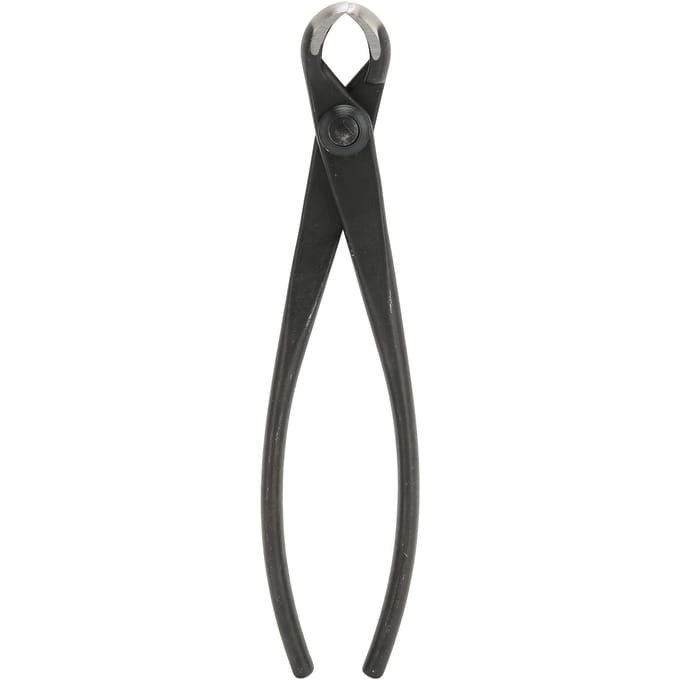 Hand Bonsai Kniptang 175mm Hoge Sterkte Ergonomische Bonsai Concave Kniptang voor Bonsai Modelleren black