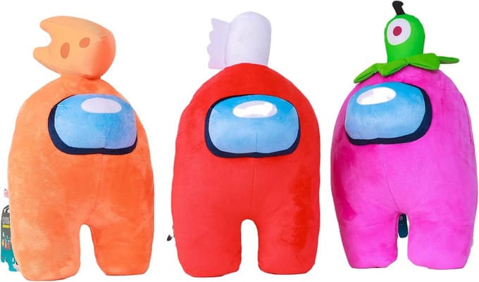 Pluche Knuffels Speelgoed Set - Meerkleurige Figuren voor Kinderen