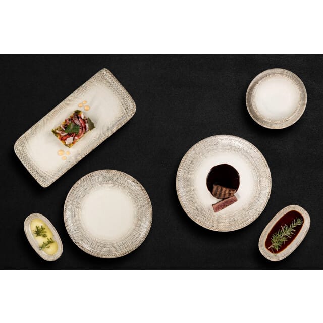By Bone Pastabord - Misis - Porselein - 25 cm (400cc) - set van 2