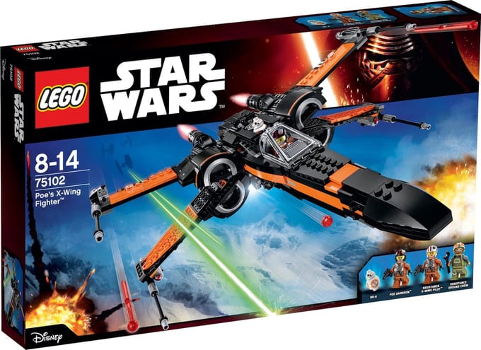 LEGO Star Wars Poe's X-Wing Fighter 75102