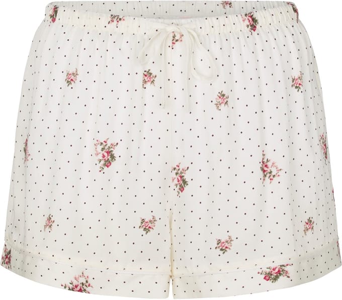 Hunkemöller Pyjama Short Satin Wit