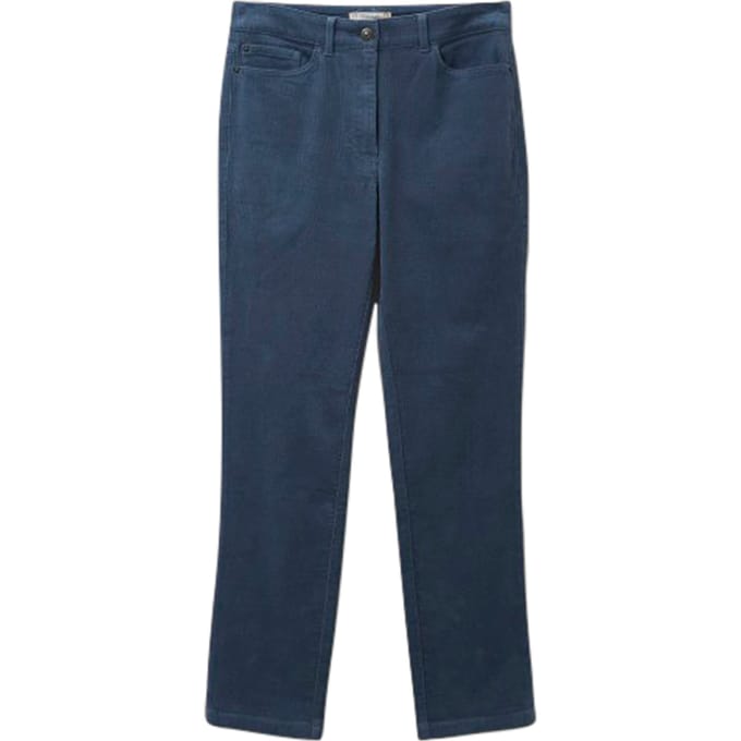 White Stuff Brooke Straight Cord Trouser  Blue Größe: 8 REGULAR | Straight Jeans Outlet | Damen | Blau