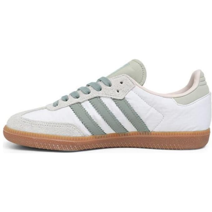 Adidas Samba OG Cloud White Silver Green