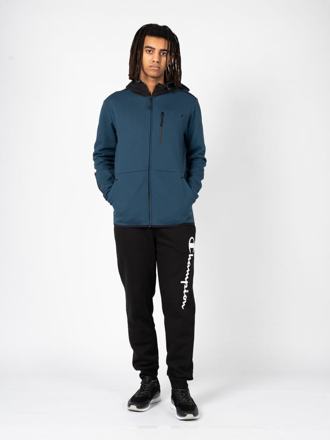 Champion blouse Full Zip Mannen zwart