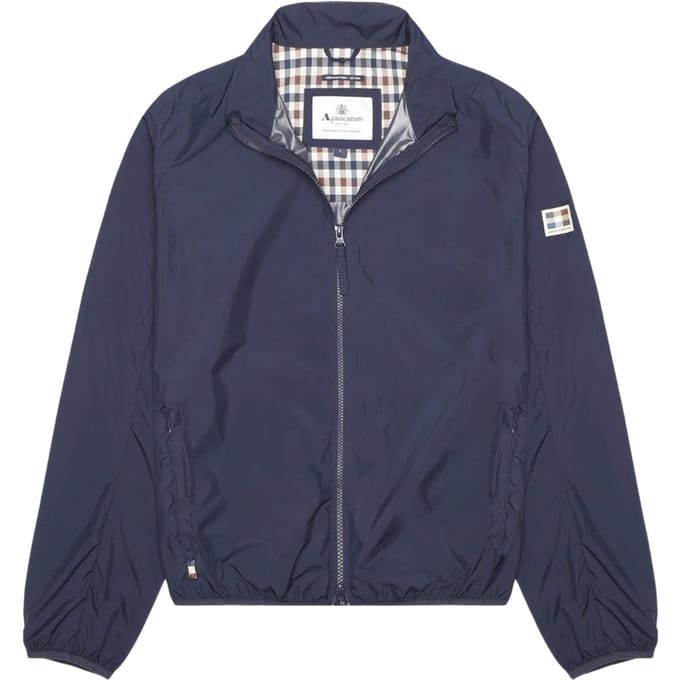 Aquascutum Active Rlg Windbreaker Marineblauw Jack