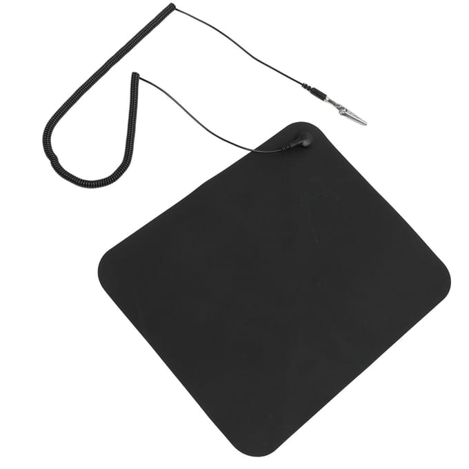 Aardingsmuismat Computeronderdelen Aardingsmat Verminder Statische Elektriciteit 25x30cm black