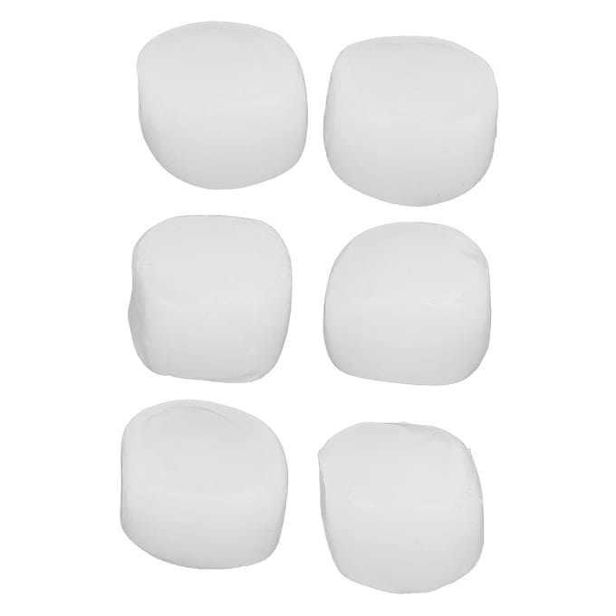 3 Paar Siliconen Oordopjes 24dB Geluidsreductie Zachte Oordopjes Gehoorbescherming voor Stevig Zwemmen white