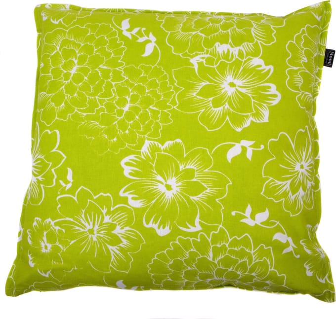 In The Mood Tropic Flower - Sierkussen - Lime 50x50 cm