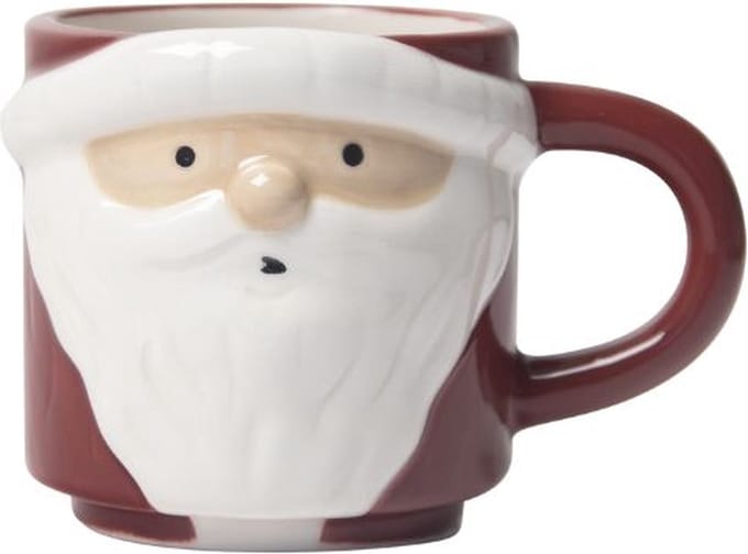 Kerstman keramieken kerstmokje - Pluto Design