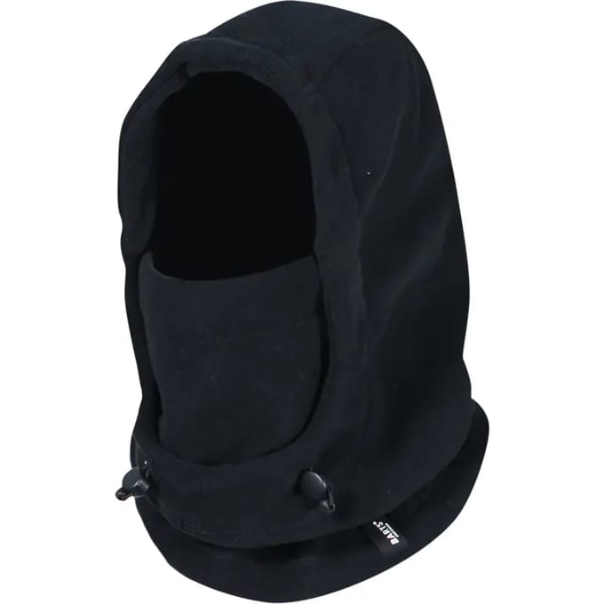BARTS Hoodieclava Facemask Unisex - Zwart - One size