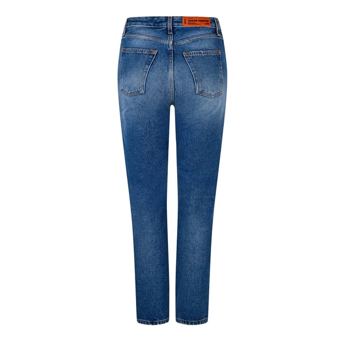 Vrouwen Heron Preston Vijf Pocket Design Slim Jeans in Vintage Blauw