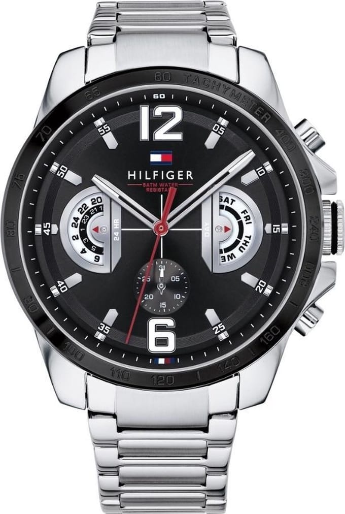 Tommy Hilfiger TH1791472 horloge heren - zilver - edelstaal