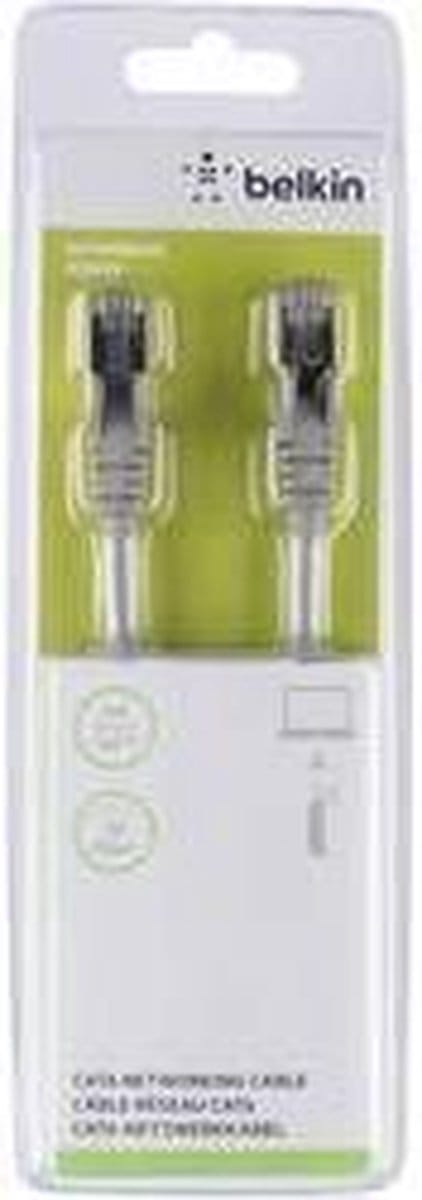 Belkin patch cable - 5 m - Grijs - 5m