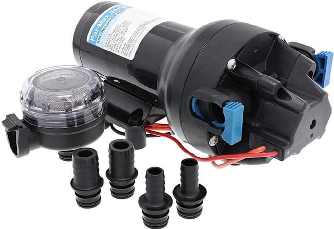 Krachtige 12V Zoetwater Dompelpomp 19 LPM Voor Camper en Boot