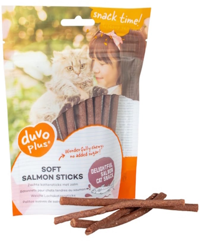 Duvo+ Soft Sticks - Zalm - 50 gram