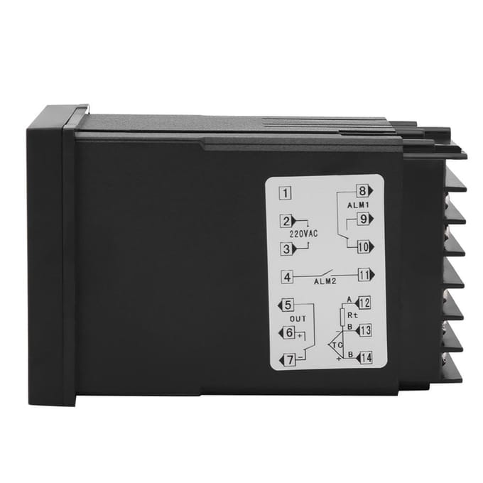 REXC700 0400 celsius Digitale PID Temperatuurregelaar Thermokoppel Ingang Relais Uitgang 220V black