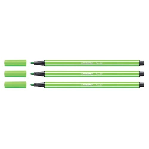 STABILO Pen 68 - Premium Viltstift - Licht Groen - per stuk