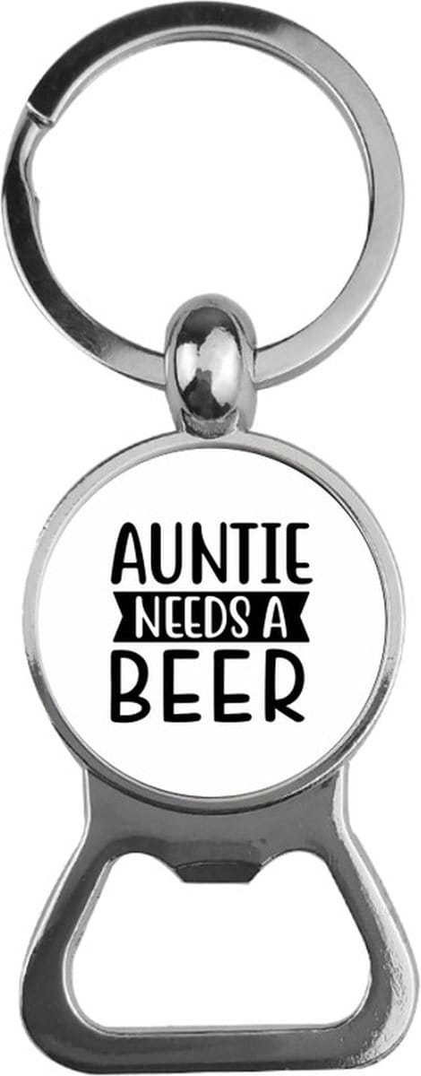 Bieropener Glas - Auntie Needs A Beer