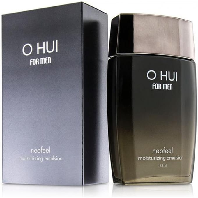 O HUI For Men Neofeel Hydraterende Emulsie 135ml Koreaanse Luxe Merk Winkel black