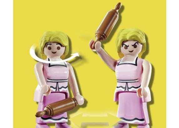 Hut bouwen spelletjes Playmobil Abraracourcix
