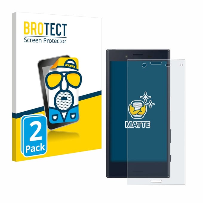 BROTECT - Screenprotector voor Sony Xperia X Compact - Folie Beschermfolie matte 2 Stuks