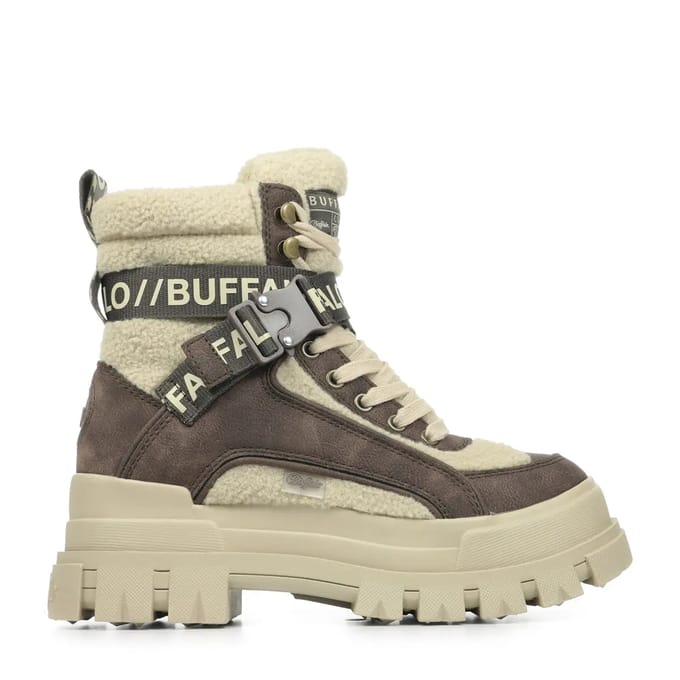 Dameslaarzen Buffalo Aspha Com1 Warm - Vegan Nappa/Fur