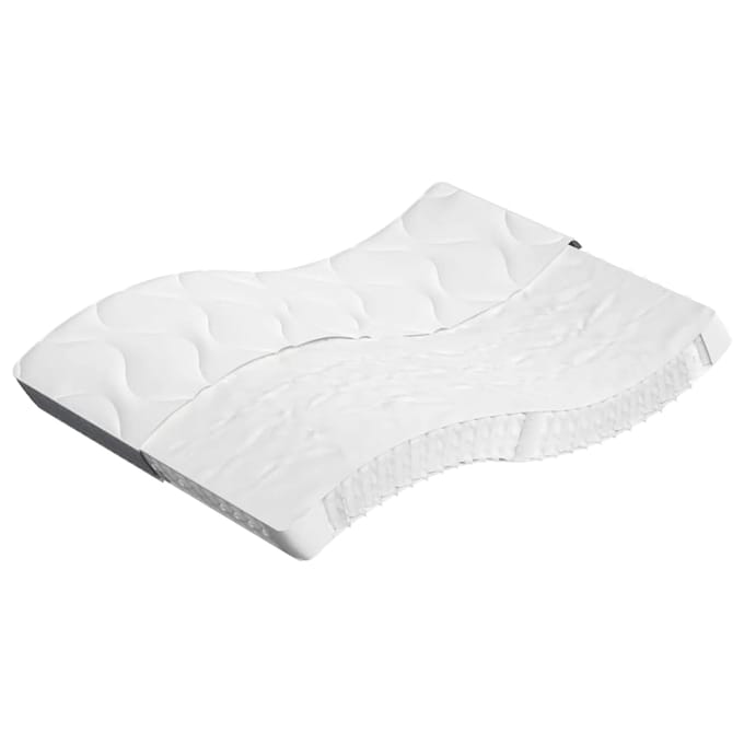 vidaXL - Pocketveringmatras - middelhard - 140x190 - cm