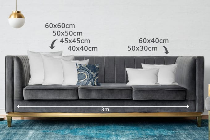 Sierkussens - Kussentjes Woonkamer - 40x40 cm - Geode - Goud - Marmer - Stenen
