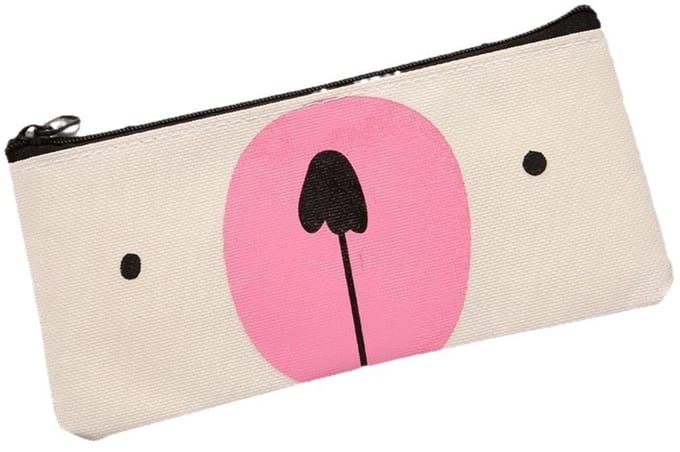 Klein etui - Stoffen tas, ritszak, portemonnee