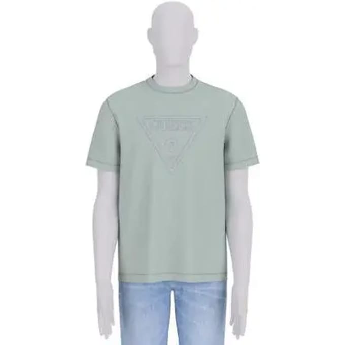 T-shirt Guess Triangle Stitchings
