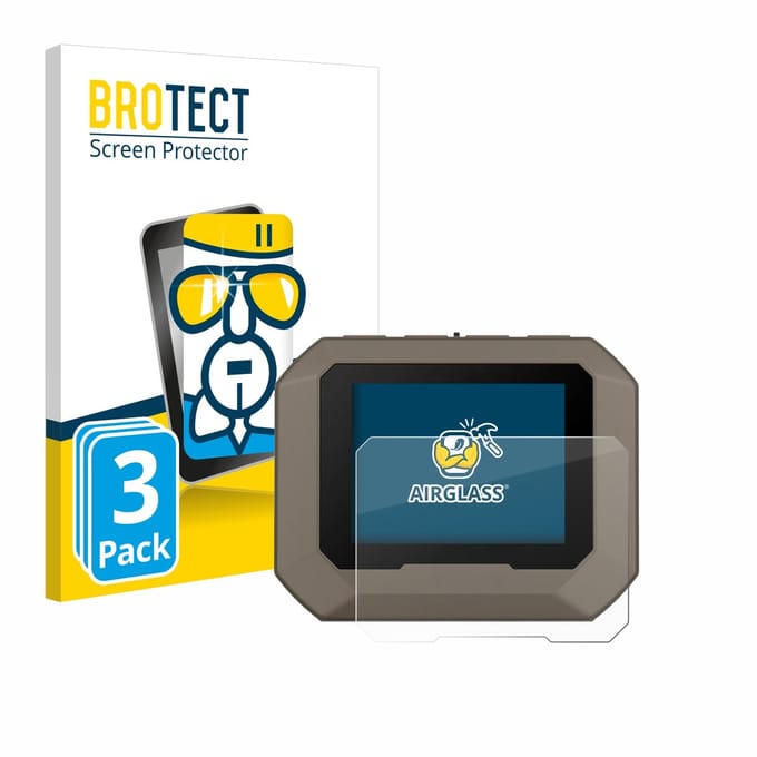 Screenprotector 3 Stuks voor Garmin Xero C1 Pro Beschermglas transparant
