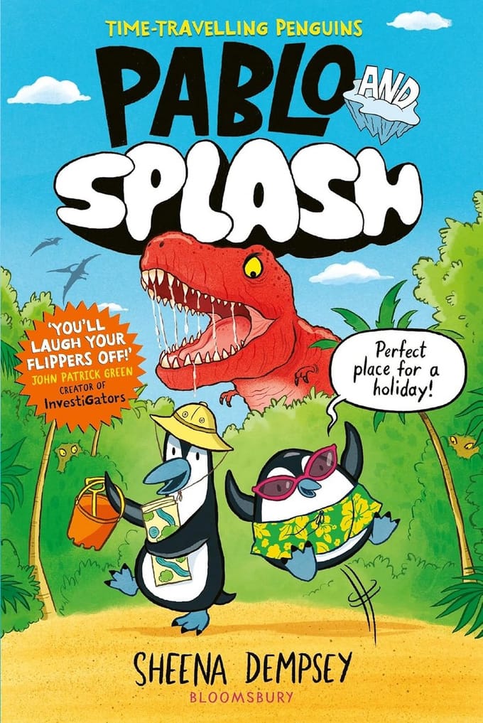 Grappig stripboek voor kinderen: Tijdreizen met pinguïns