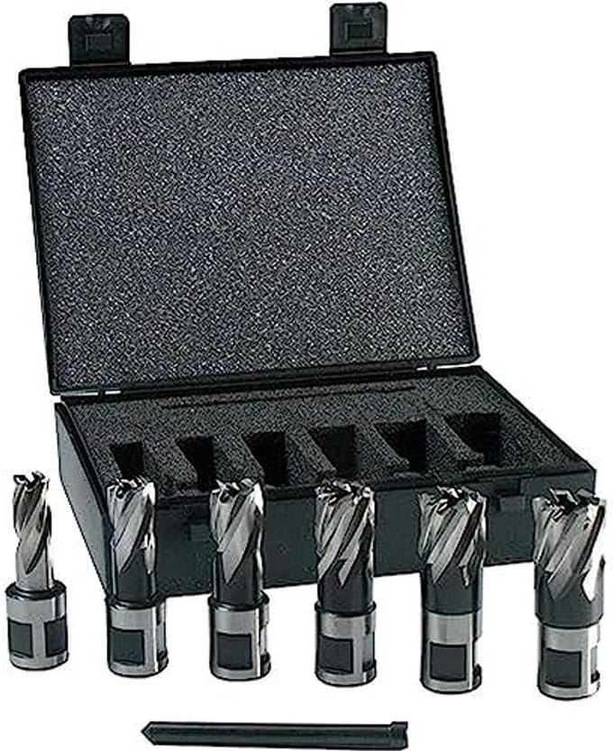 6-delige freesset voor multi-materiaalbewerking