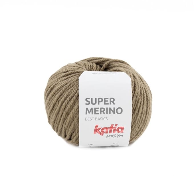 Katia Super Merino - 06 reebruin - Wol/Acryl Garen