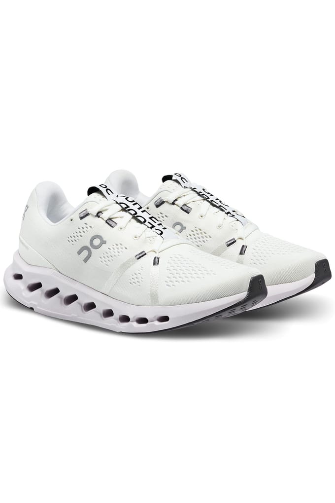On Cloudsurfer 1 White Frost Maat: 36 | Hardloopschoenen Outlet | Dames | Wit
