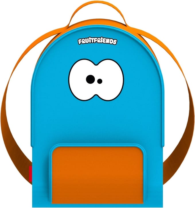 Fruitfriends Rugzak - Groot - Neopreen - Voor Kinderen - Azur Blauw - Blauw