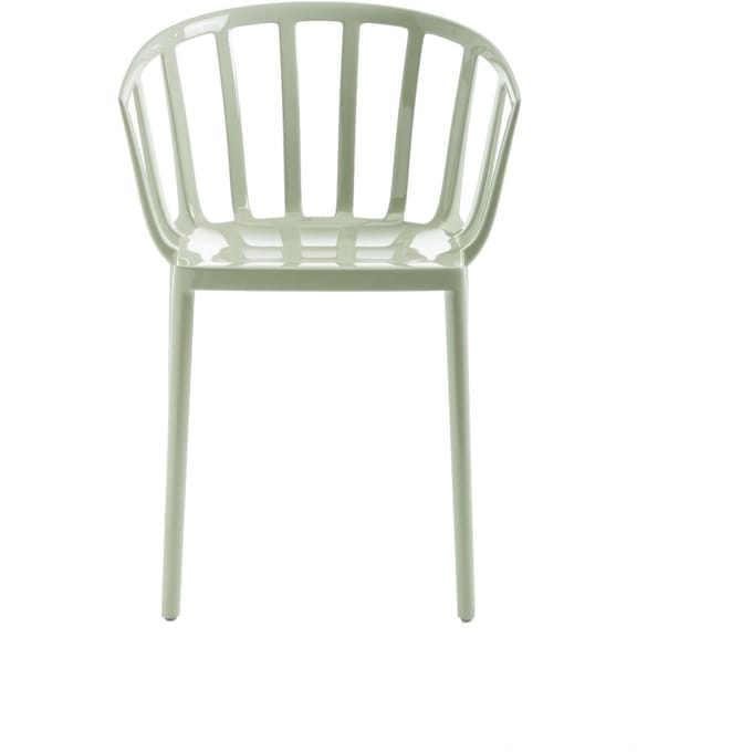 Kartell - Venice armleunstoel - saliegroen