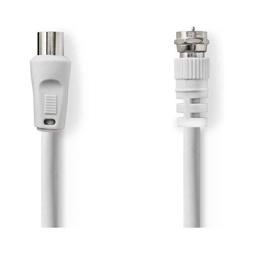 Nedis Coax Kabel 1.5 Meter-Wit (Diversen) Nieuw