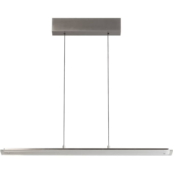 FISCHER & HONSEL LED hanglamp Torvi, lengte 135 cm, nikkelkleurig/wit, CCT