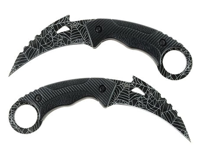 X-treme fixed karambit spiderweb