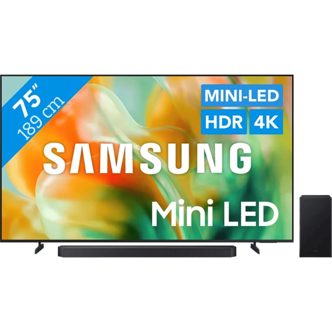 Samsung Mini-led 75" M83H (2026) + Samsung HW-Q600F (2025)