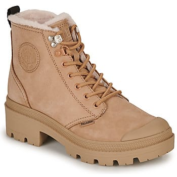 Dameslaarzen Palladium Pallabase Nubuck Zip Wl
