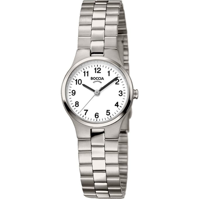 Boccia Titanium 3082.06 Dames Horloge 25 mm