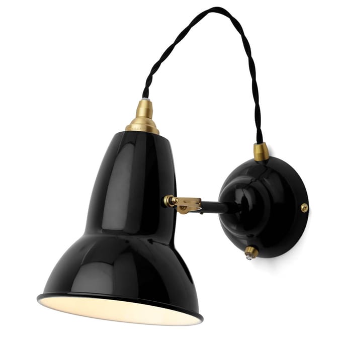 Anglepoise - Original 1227™ Brass wandlamp - jet zwart