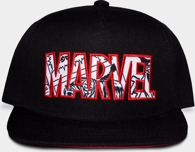Marvel Logo - Retro Classic Cap zwart